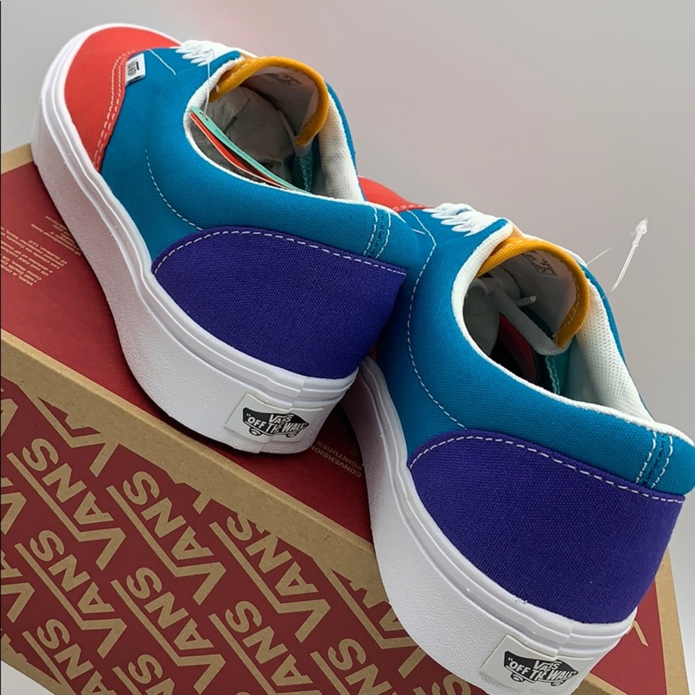 VANS COMFYCUSH ERA Multi Block Multi/True White Wm - Picture 9 of 16